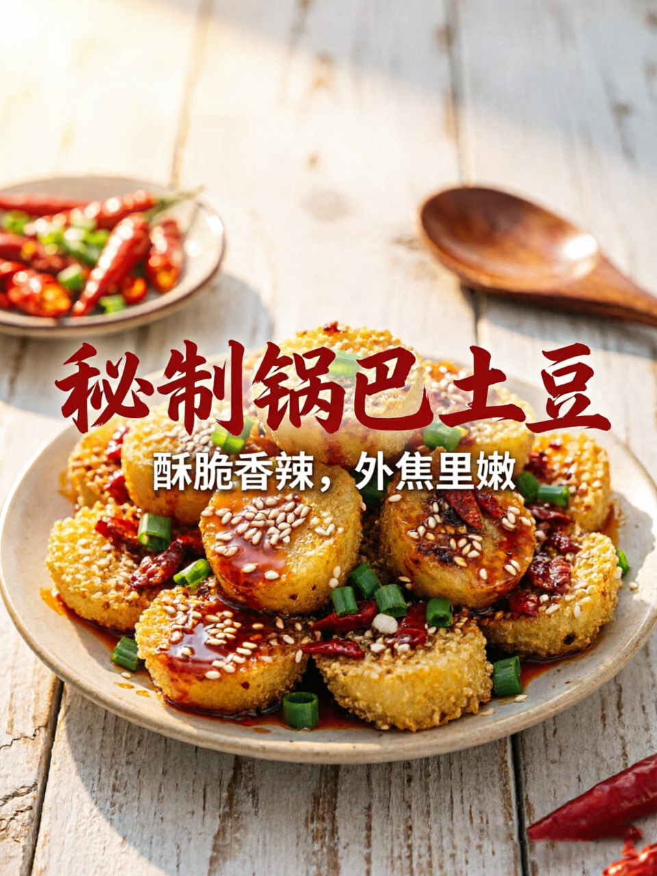 L59864摆摊专用锅巴土豆做法,酥脆不回软技巧分享-简创库网