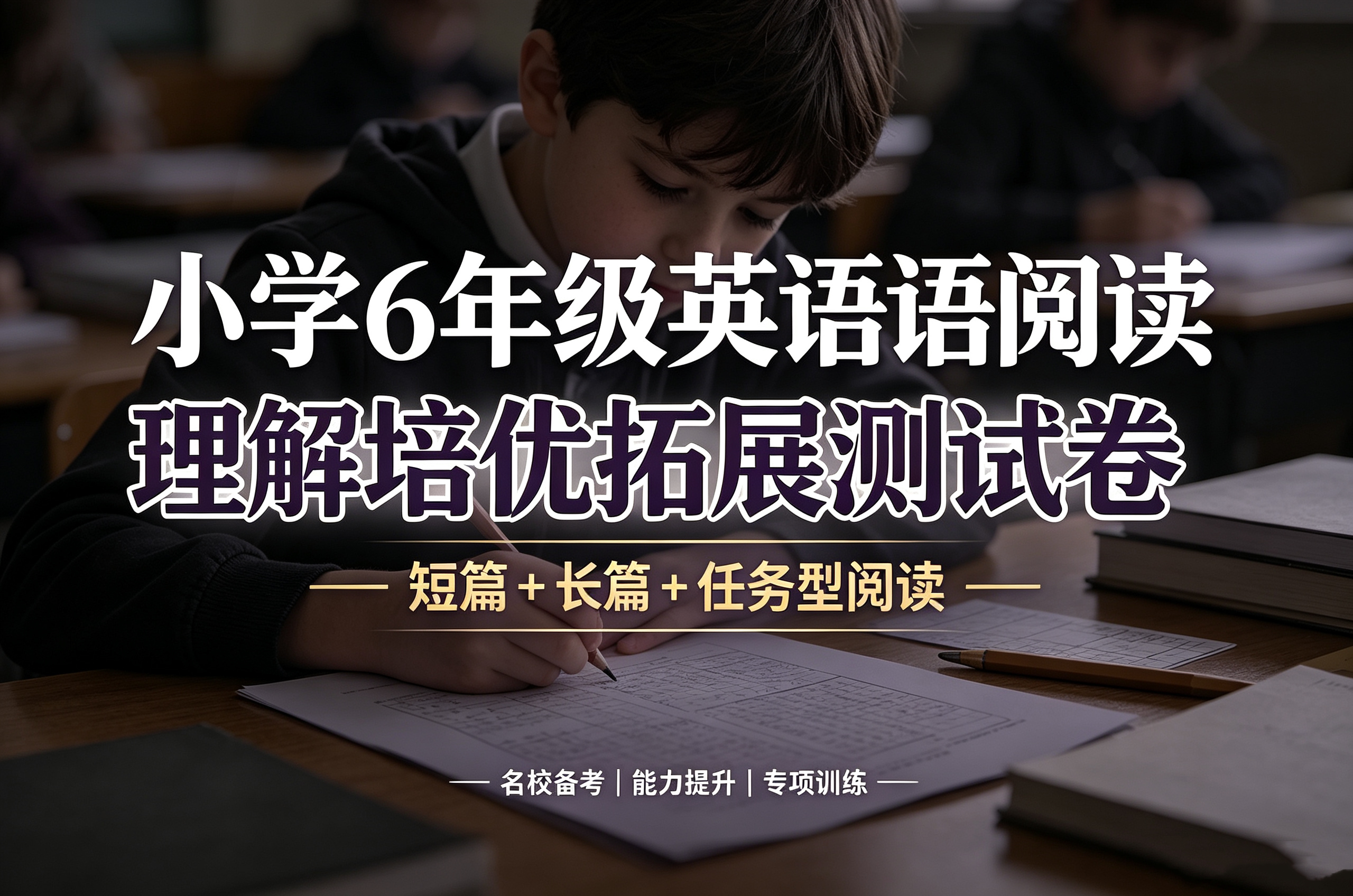 K85935小学6年级英语阅读理解培优拓展测试卷（短篇 + 长篇 + 任务型阅读）-简创库网