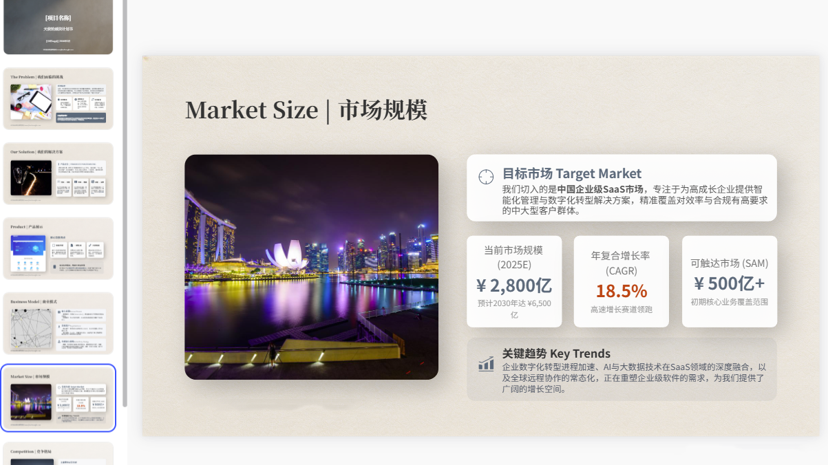图片[3]-C1140高端莫兰迪天使轮融资计划书PPT模板 创业企划方案模版可编辑-简创库网