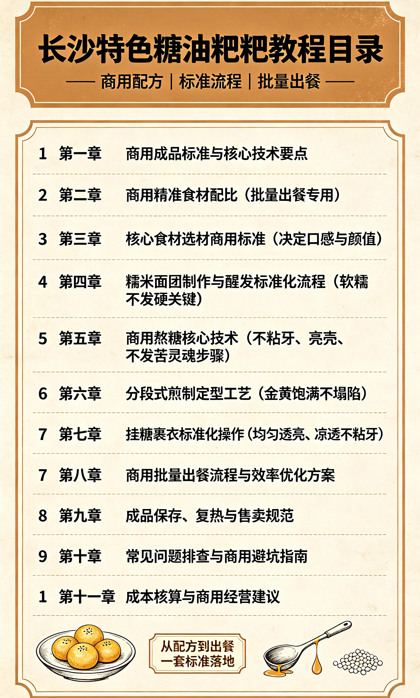 图片[2]-L15234长沙特色糖油粑粑教程，熬糖技巧 + 煎制方法，金黄软糯香甜不粘牙做法-简创库网