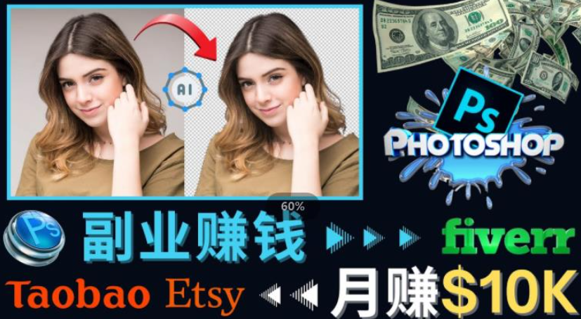 图片[1]-通过出售自己的PS修图技能赚钱的方法教程【月入5000美元以上】-暗冰资源网