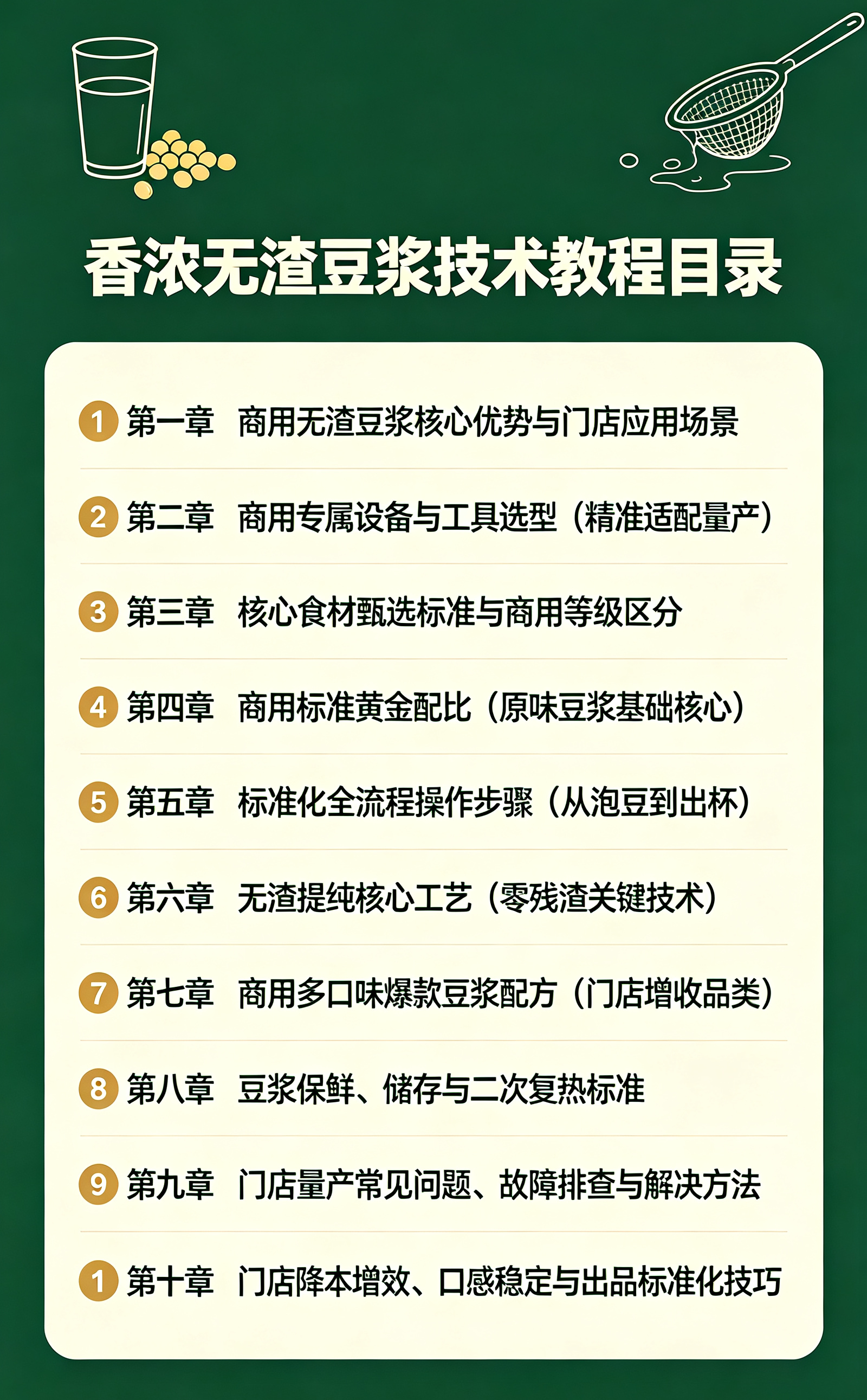 图片[2]-L47289香浓无渣豆浆技术教程｜精准配比 早餐门店必备手艺-简创库网