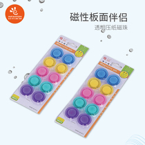 Colorful magnetic whiteboard supporting the use of strong magnetic beads magnetic suction magnetic nails to fix the drawing paper