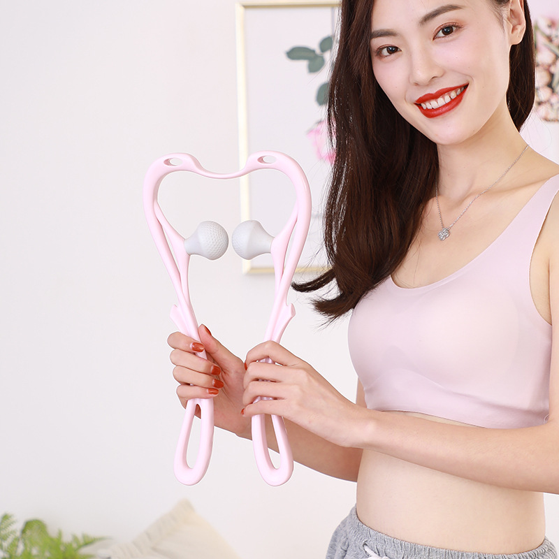 Cervical Massage Manual Multifunctional Neck Knock Strong Clamp Neck Roller Shoulder Neck Neck
