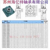 Bearing F203 F204 F205 F206 F207 F208 F209 F210 211 F212 UC bearing