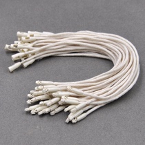 Spot bullet cotton rope White general trademark rope Black listing bullet wax rope Public version hand-worn rope