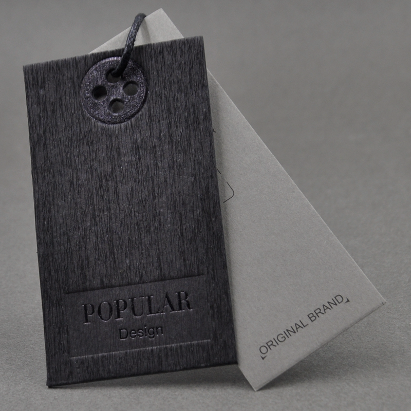 Hangtag Booking Made Clothes Trademark Logo Design Custom Men's Spot Generic Hanging Card Clothing to be customized
