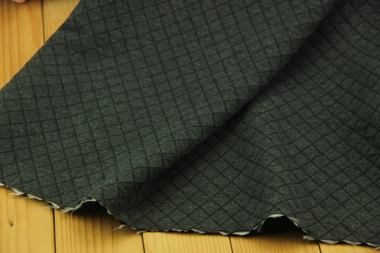 Nhãn hiệu bông vải đan vải bông áo len pha trộn bông mùa xuân Qiuyiqiuku 4 màu nửa giá mét - Vải vải tự làm vải thun borip