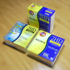 Дискеты 1张价 正品sony 3.5寸软盘 1.44m索尼磁盘 通用mf2hd电脑磁盘