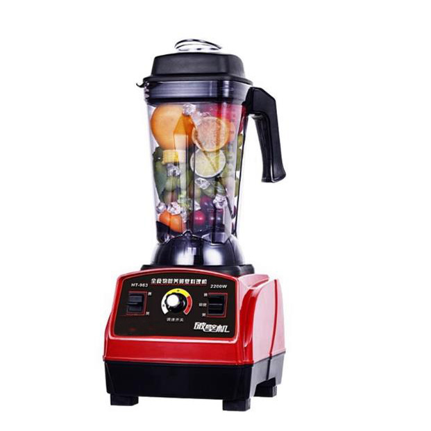 High-Speed Blender (963 Red) for Grinding Grains and Making Juice Smoothies, Affordable Smoothie Machine for Street Vendors, Clearance Sale