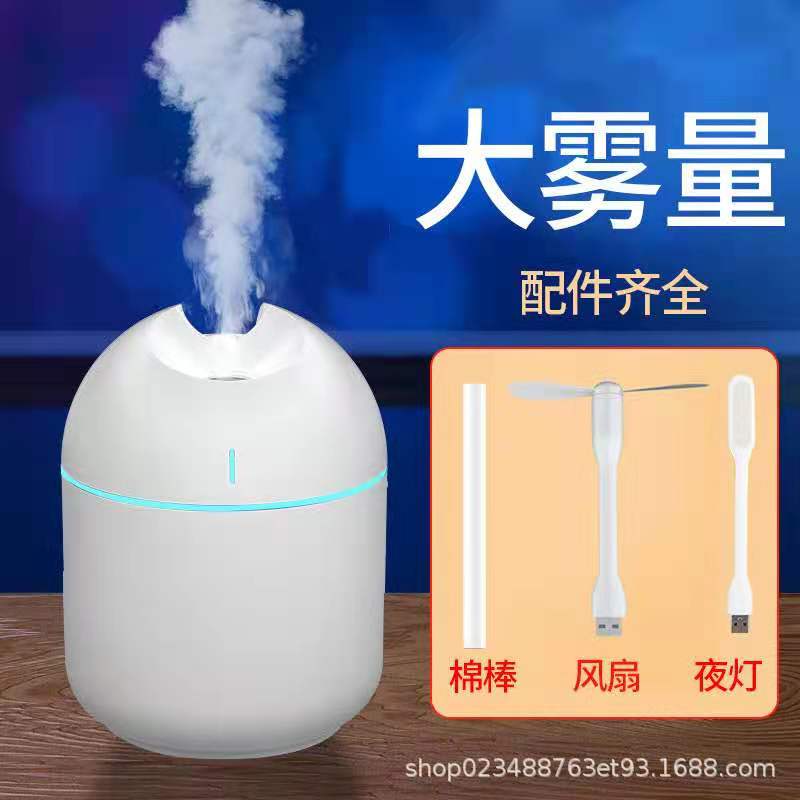 Humidifier mute with fan mini home bedroom car dormitory student gift small spray desk