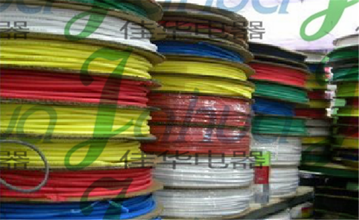 Diameter 0 8mm 1KV low pressure heat shrink tube 0 8 0 5 DRS flame retardant heat shrink tube 400m roll