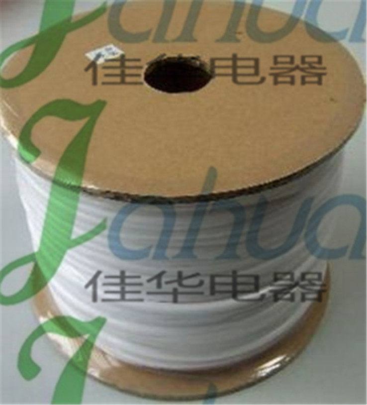 Diameter 4mm plum blossom tube white PVC casing wire number machine general plum blossom inner tooth tube wire printing number