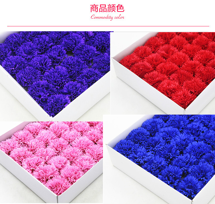 Mô phỏng hoa hồng cẩm chướng xà phòng hoa đầu Ngày quà tặng mẹ món quà handmade hoa bó hoa cẩm chướng - Hoa nhân tạo / Cây / Trái cây cây xanh giả