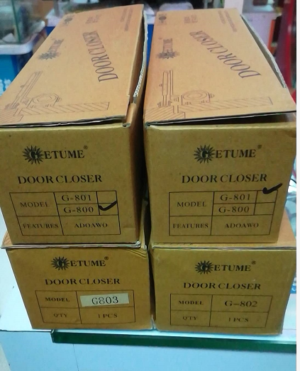 Gomei G-80I buffer behind closed door Home hydraulic 180-degree automatic pull arm spring door closure