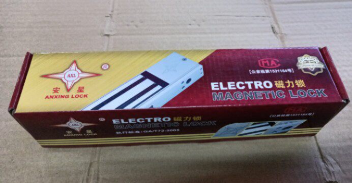 Amstar AX230Kg magnetic lock time-lapse signal back-feed double door intelligent building access door suction lock