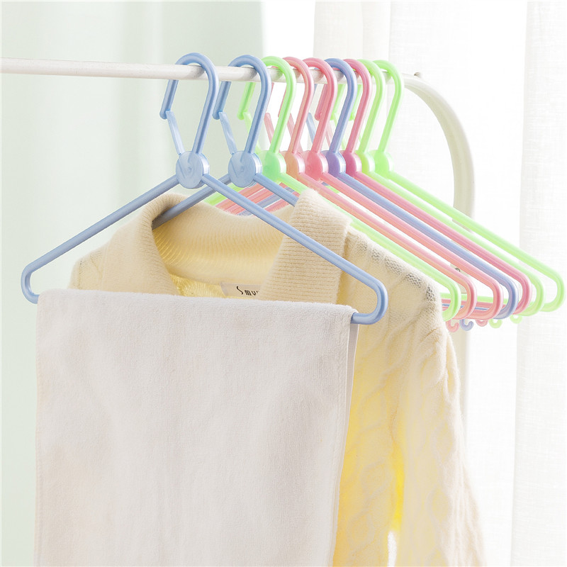 Automatic clothing frame button fixed high-rise anti-outdoor blow drying gear hang