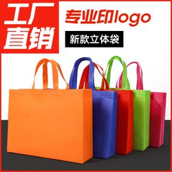 Mechanical three-dimensional non-woven handbag, advertising bag, eco-friendly bag, custom shopping bag, printed logo, shipped next day