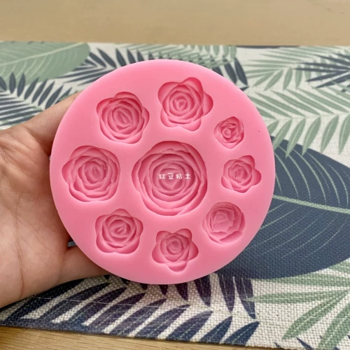 [Клан Красной фасоли] Новая фасцинизм лотоса роза Роза Роза и другие виды силиконовых форм
