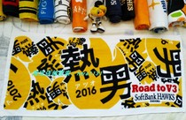 Japan Fukuoka Soft Silver Eagle sofebank hawks Fans Support Hot Men Cotton Comfort Player Towel