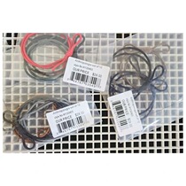 (Little Reds Temple) Where is my head rope? Hand-woven double-layer elastic Hairband three