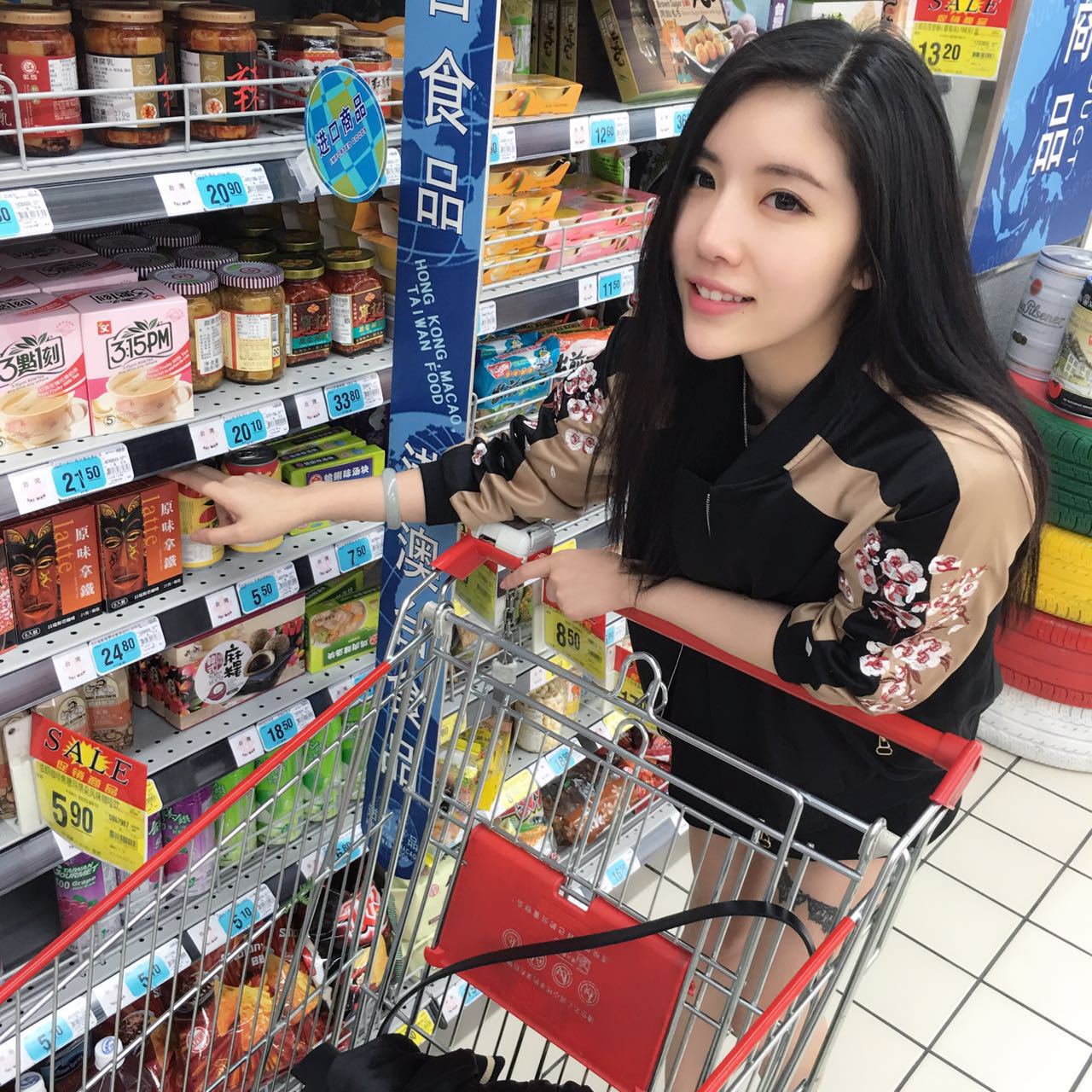 Fawn thêu bóng chày phù hợp với mùa thu đông 2018 mới đứng cổ áo khoác ngắn nam và nữ những người yêu thích áo khoác ga châu Âu - Thể thao sau bộ thể thao lining nam