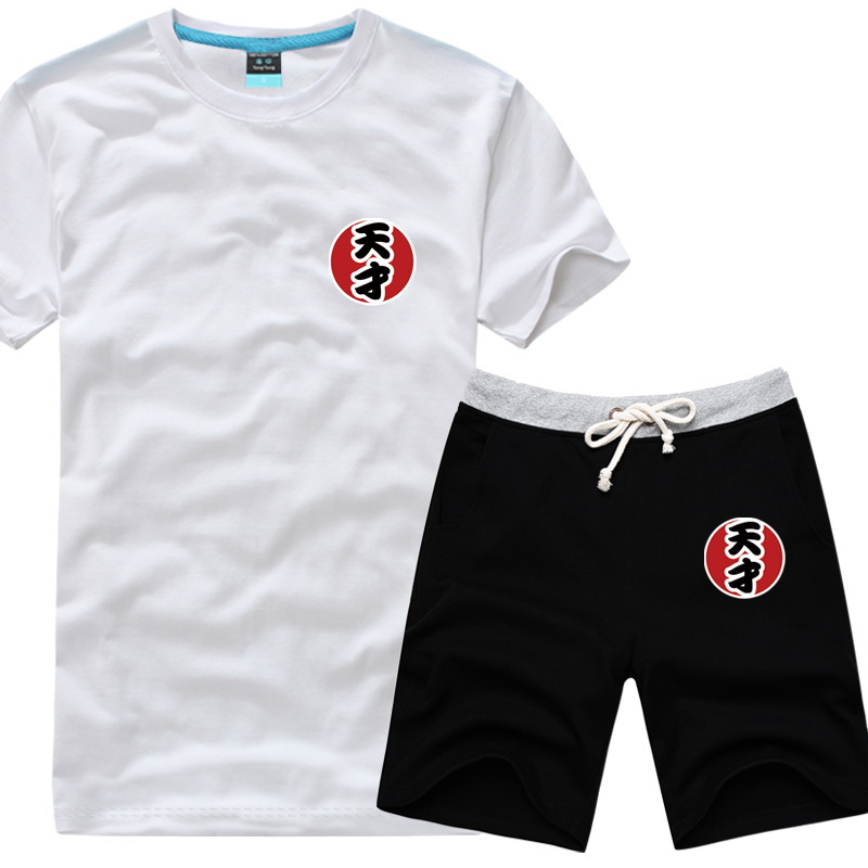 跑男夏装班服情侣套装奔跑吧兄弟陈赫同款天才