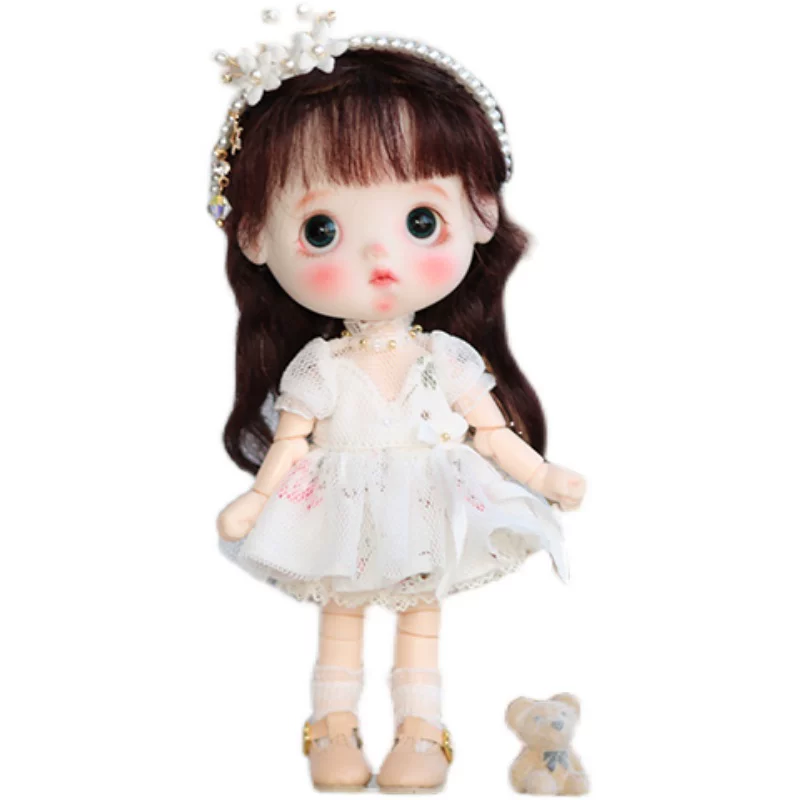 OB11 размер детская одежда новая Fairy gauze skirt "Tour Garden Club Set Clothes Candy Little Witch Spring and Summer Spring and Summer