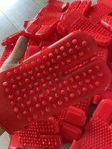 Magic gloves silicone massage brush Meridian soft brush 2 sides can be used in different parts to use buy one get one free