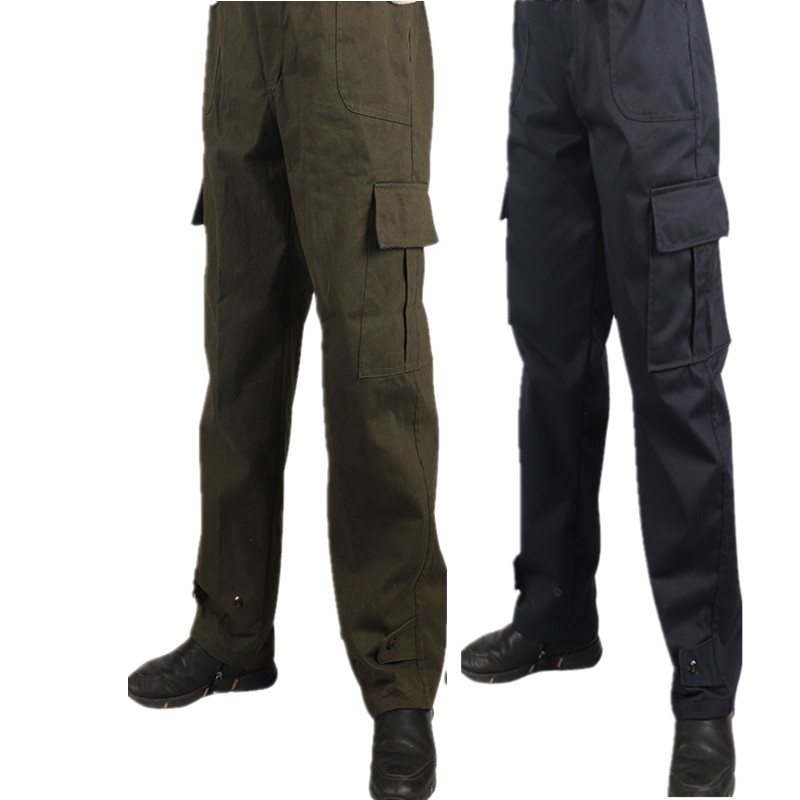 Clothing suit men's spring and autumn cotton training clothes women's and men's special forces wear-resistant labor insurance work clothes