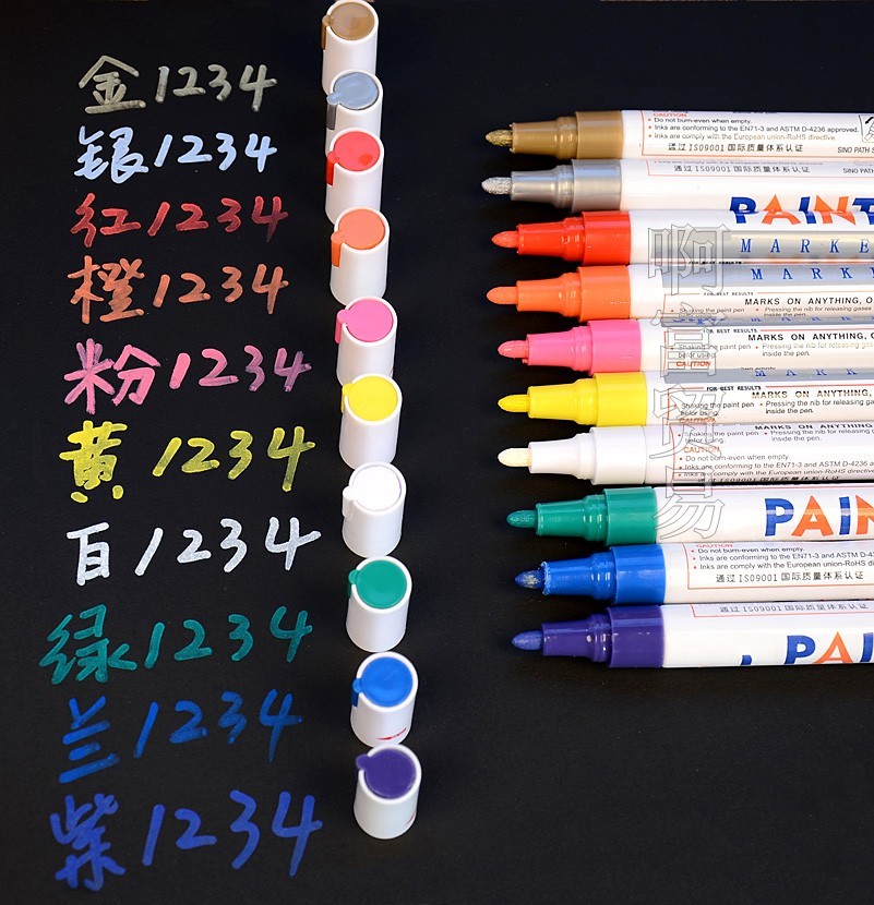 TOYO Toyo SA101 Chinese character paint pen tire pen touch-up paint note number pen signature pen graffiti pen does not drop paint