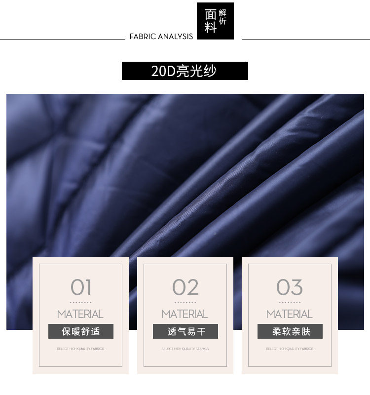 Blouson homme BOSIDENG    en Nylon - Ref 3121048 Image 13