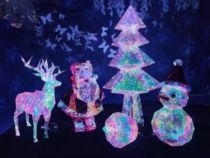 Mall Hotel Lobby Spring Beauty Chen Pile Head Phantom Spring Tree Scene Shop Window Swing Piece Atmosphere Decoration Props