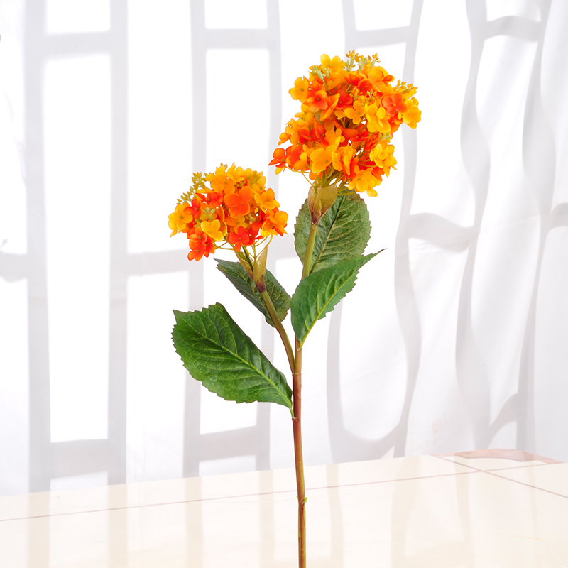 Emulated 3-head clove embroidered ball decorative silk bouquet living-room TV cabinet floor vase desktop flower arrangement for flowers