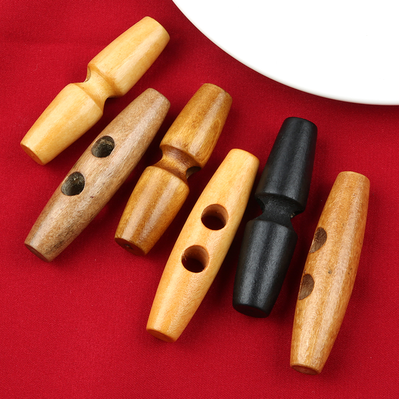 Wooden Horn Buttons, Olive Buttons, Solid Wood Buttons, Coat and Trench Coat Buttons, Cashmere Sweater Decorative Buttons, Jacket Snap Buttons