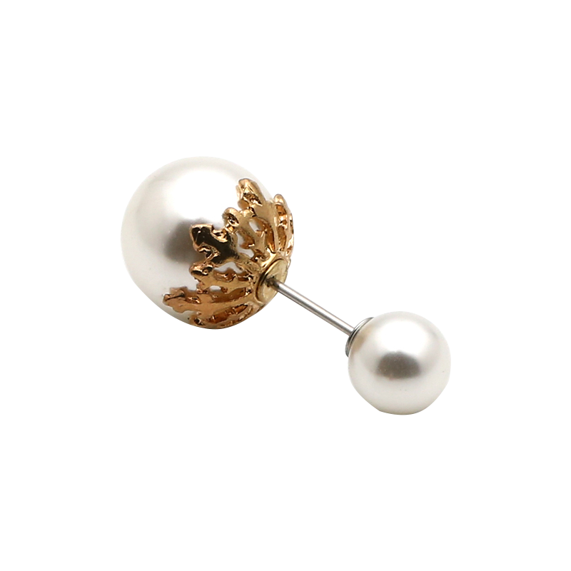 Pin button pearl anti-shine and versatile