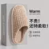 Dép bông nam cao tuổi mùa đông chống trượt gót chân cộng với nhung giữ ấm 2024 giày vải cotton mới dành cho phụ nữ trung niên và người già mùa đông 