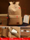 Sports Men's Backpack Casual High School Student School Bag Canvas College Student Travel Computer Backpack Retro Campus
