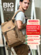 Men's backpack new style backpack American casual computer bag travel canvas college student junior high school student school bag female