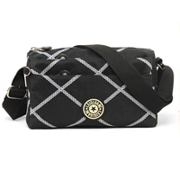 Черно -белая квадратная сетка 6688