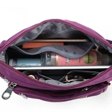 Сумка через плечо, универсальная водонепроницаемая сумка, сумка на одно плечо для отдыха, шоппер, ткань оксфорд