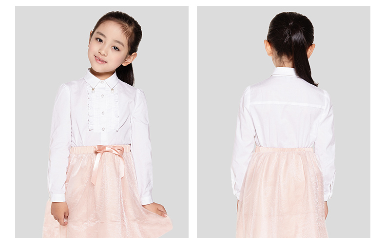 Chemise fille à manche longue - Ref 2085953 Image 20
