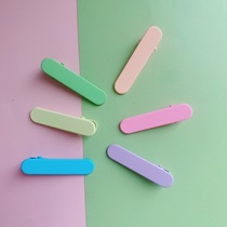 5cm thumb hairpin with hand-feel lacquered metal diy hair accessories side clip duckbill clip one-word clip girl clip