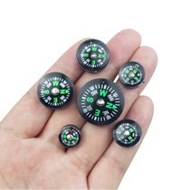 Outdoor mountain climbing camping decorative accessories mini portable ABS oil-filled 15-20-30mm compass gift