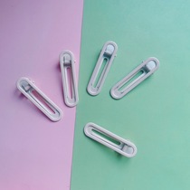 Beige U-shaped shiny seamless hairpin high-quality popular dopamine DIY hairpin material accessories