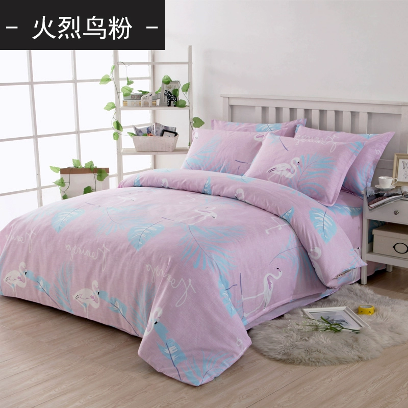 Chăn bông đơn mảnh dày 100% cotton twill chăn đơn đôi 1,5 m 1,8M2.0 ga trải giường