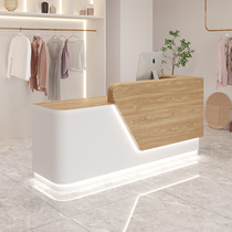 Cashiers Clothing Shop Minimalist Modern Front Desk Beauty Salon Shop Bar Desk Milk Tea Shop Reception Counter Front Desk Desk