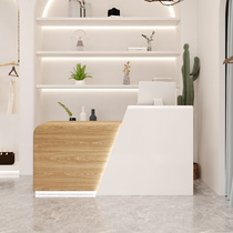 Cashiers Clothing Shop Minimalist Modern Front Desk Beauty Salon Shop Bar Desk Milk Tea Shop Reception Counter Front Desk Desk