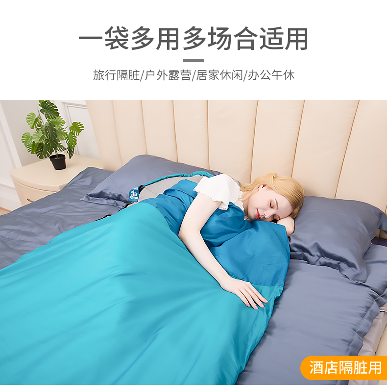 Sói Bắc Cực Mở rộng Kích thước lớn Túi ngủ Chất béo Trong nhà Mùa đông Cắm trại ngoài trời Du lịch dày đặc Độc thân túi ngủ giá rẻ