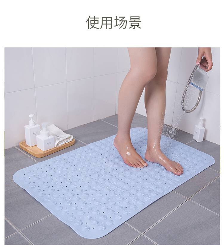 Bath mat tắm bồn tắm nhà vệ sinh nhà vệ sinh phòng tắm gia đình thương hiệu nổi tiếng mat thảm sàn thảm chùi chân con - Thảm sàn thảm xpe